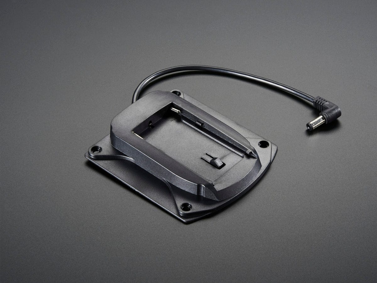 Camcorder Battery Holder/Adapter for Sony NP-F750 w/ DC Jack [Discontinued]