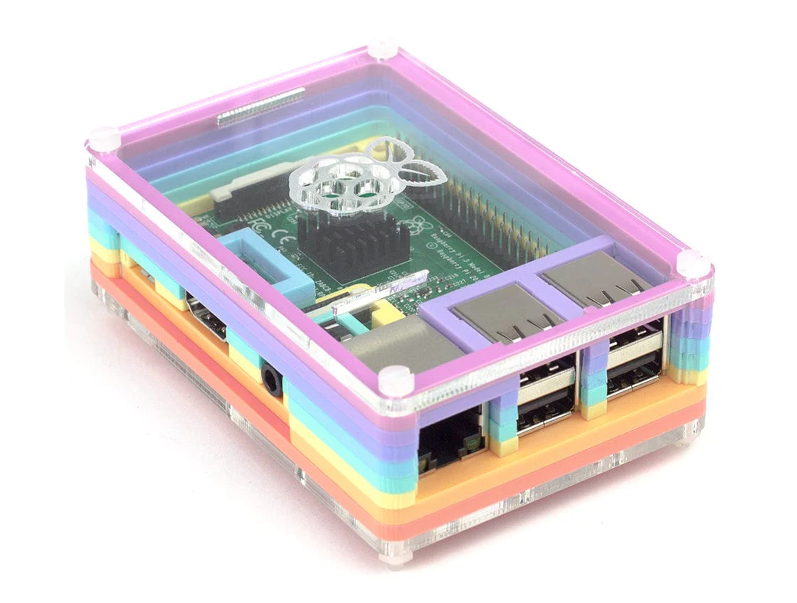 Candy PiBow Raspberry Pi 3 Case [Discontinued]
