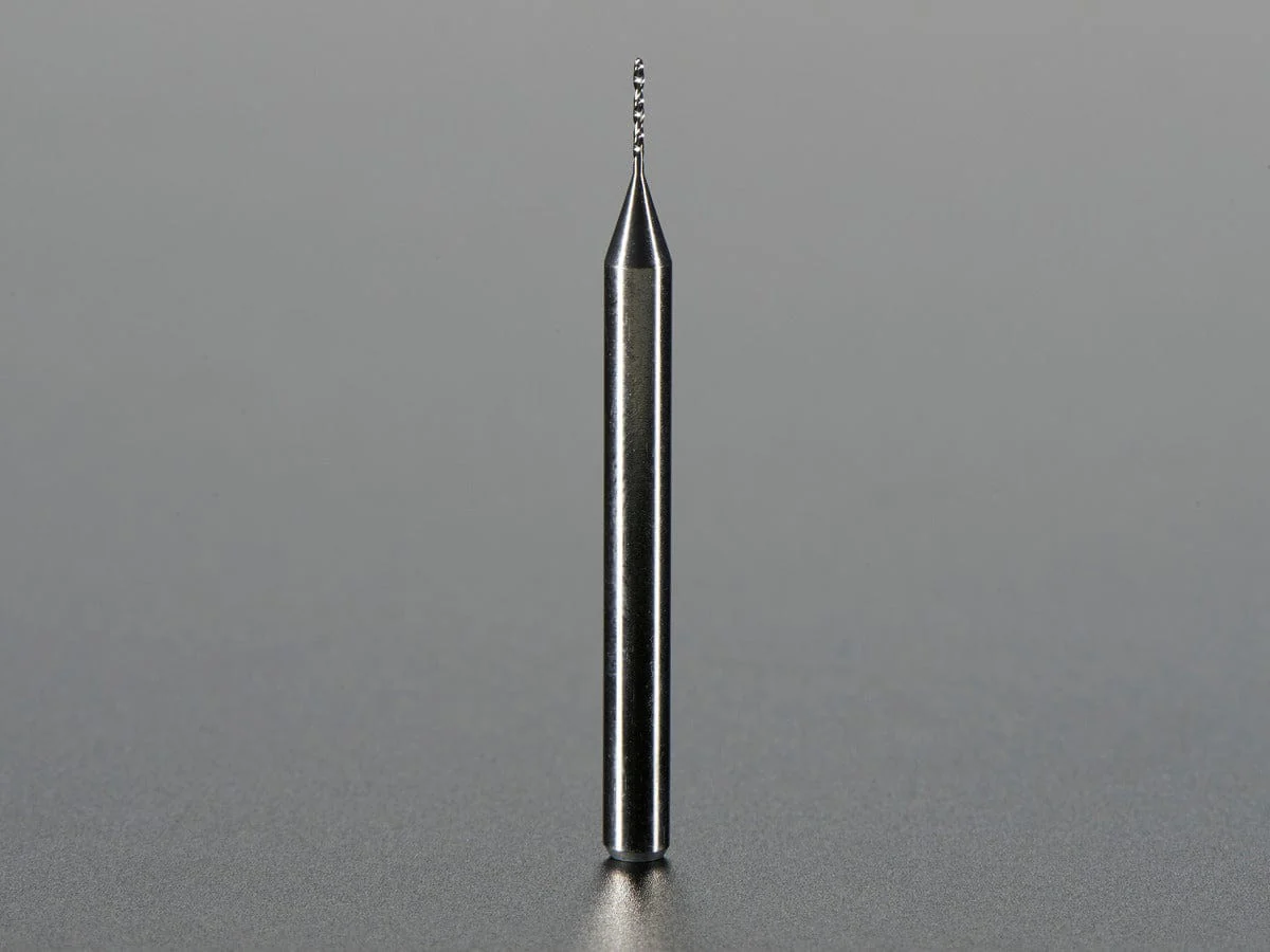 Carbide Square End Mill - 1/8" Shaft - 0.5mm Diameter
