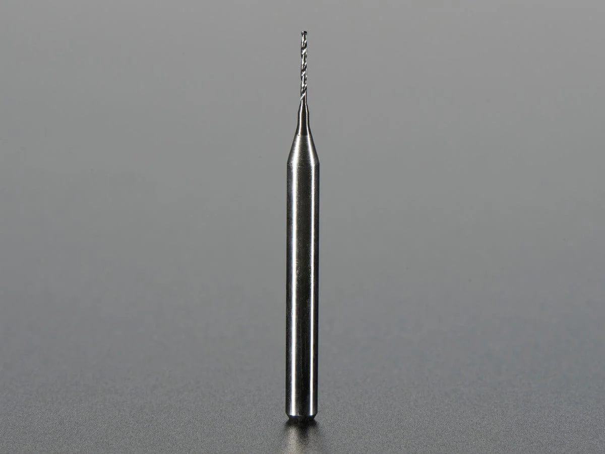 Carbide Square End Mill - 1/8" Shaft - 0.6mm Diameter