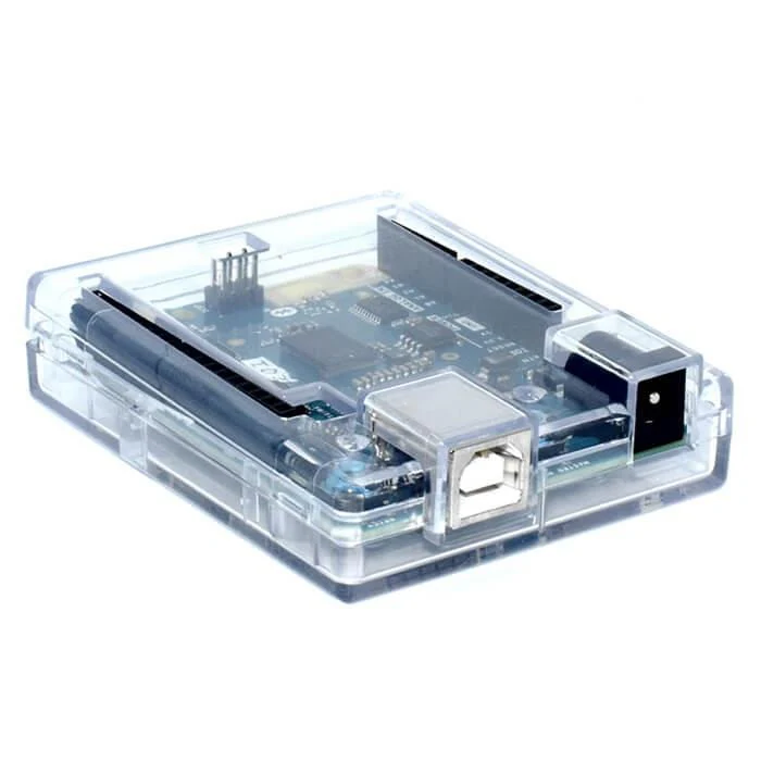 Clear Protective Case for Arduino Leonardo - Image 2