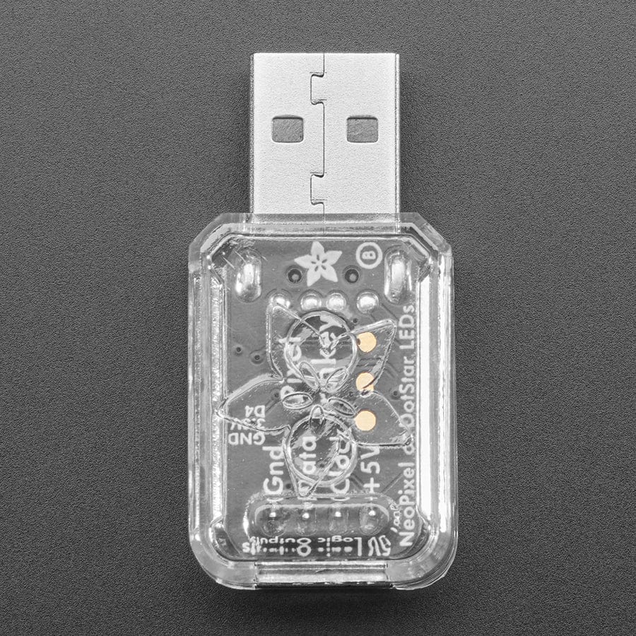 Clear Snap-on Enclosure for Adafruit Pixel Trinkey - Image 5
