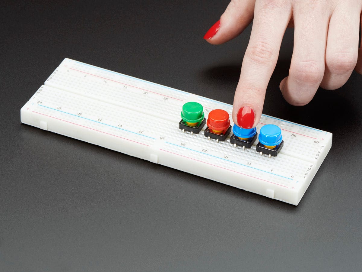 Colorful Round Tactile Button Switch Assortment - 15 pack - Image 4