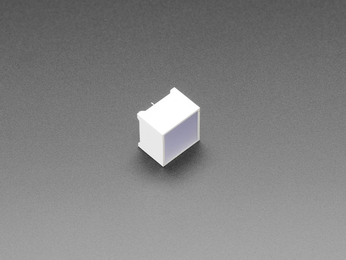 Diffused Red Indicator LED - 15mm Square - Image 2