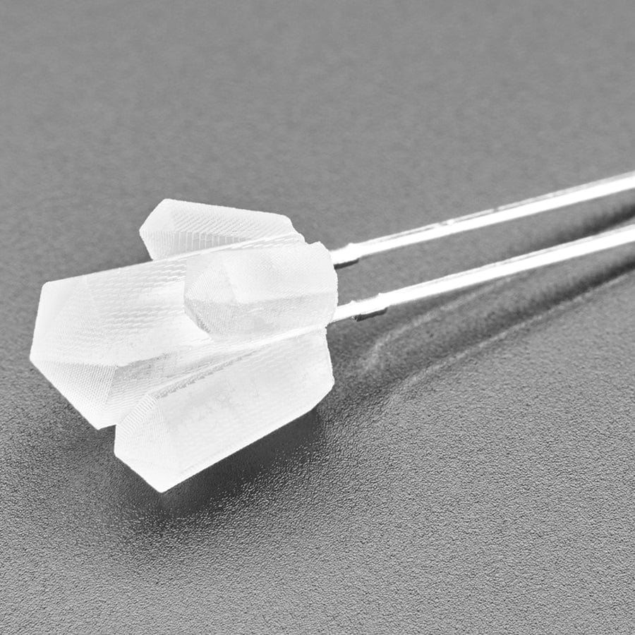 dLUX-dLITE Blue Crystal Shape LEDs (5 Pack) - Image 3