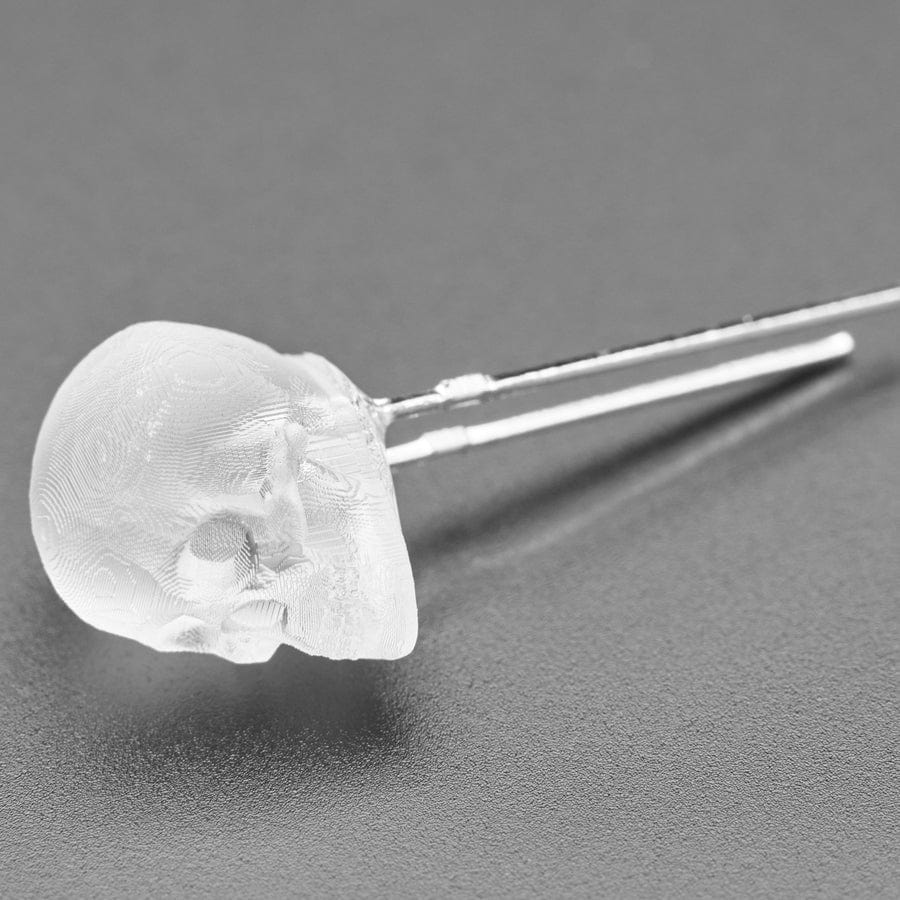 dLUX-dLITE Cool White Skull Shape LEDs (5 Pack) - Image 5