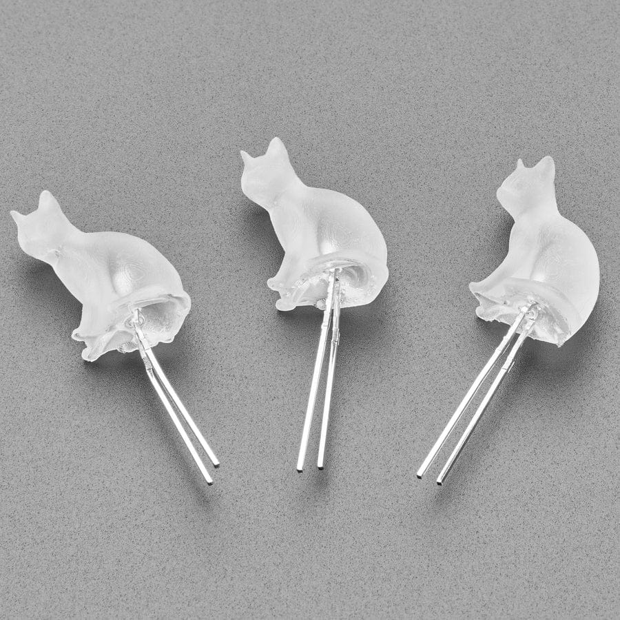 dLUX-dLITE RGB Rainbow Cat Shape LEDs (3 Pack) [discontinued]