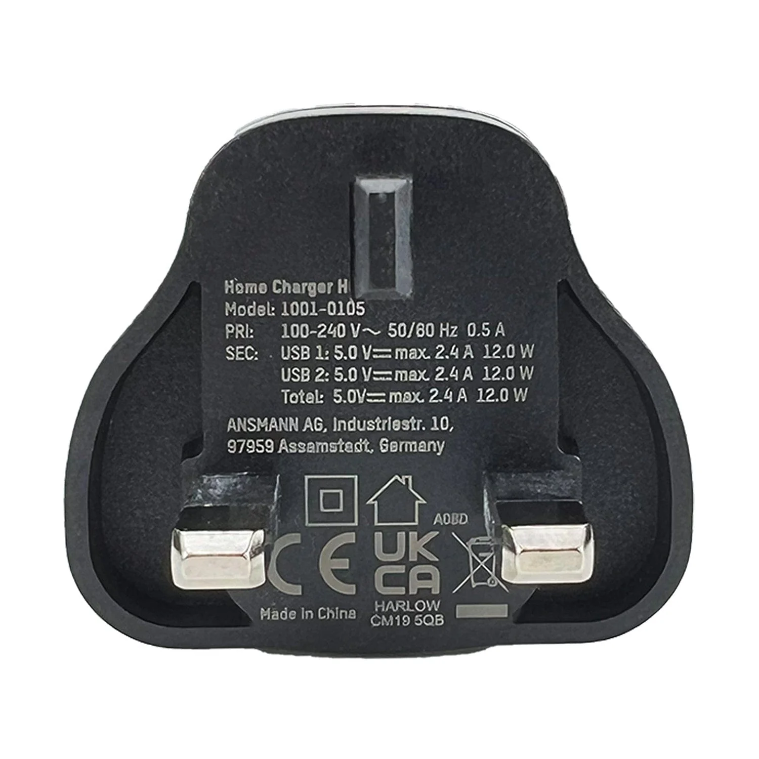Dual-USB Charger (UK Plug) - Image 2