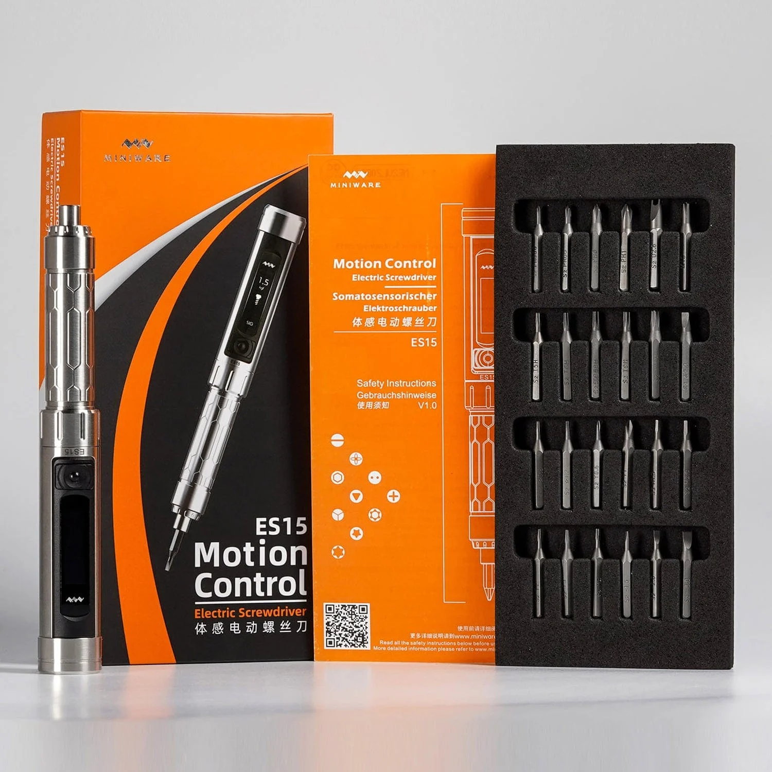 Miniware ES15 Motion Control Smart Electric Screwdriver