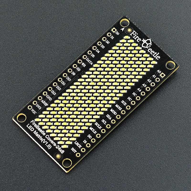FireBeetle Covers - 24×8 LED Matrix (Blue) - Image 2