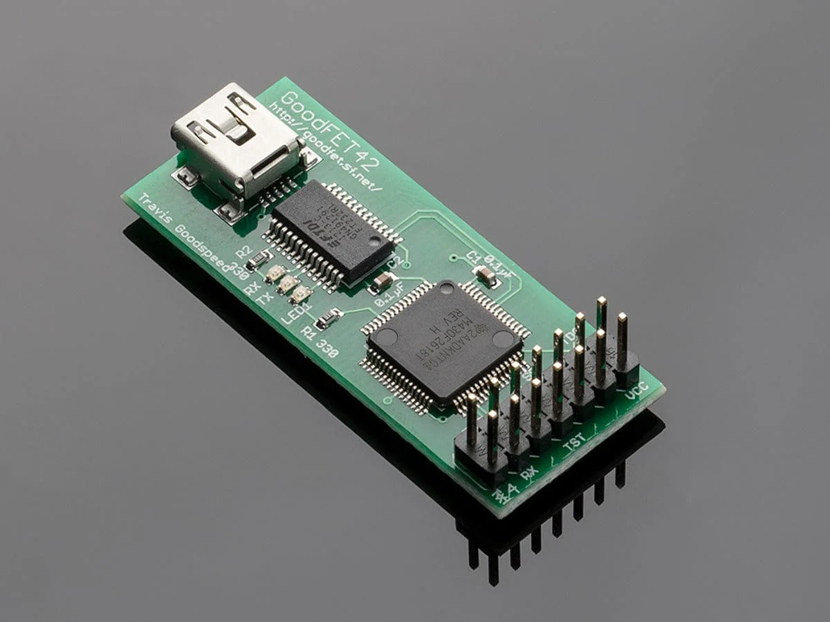 GoodFET v42  by Travis Goodspeed (v4.2) [Discontinued]