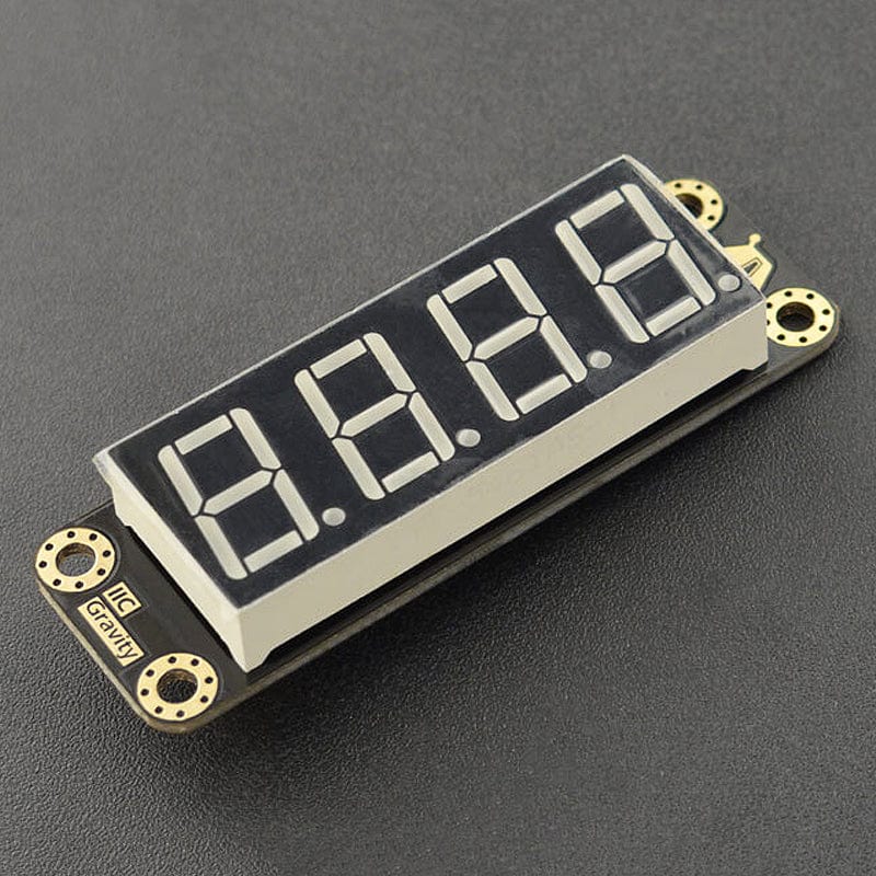 Gravity: 4-Digit Green Seven-Segment LED Display Module - Image 2