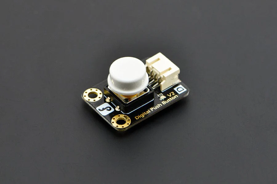 Gravity: Digital Push Button (White) [Discontinued]