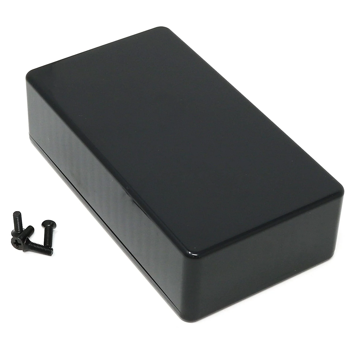 Hammond 112x62x31mm ABS Multi-Purpose Enclosure (1591BBK) [Discontinued]