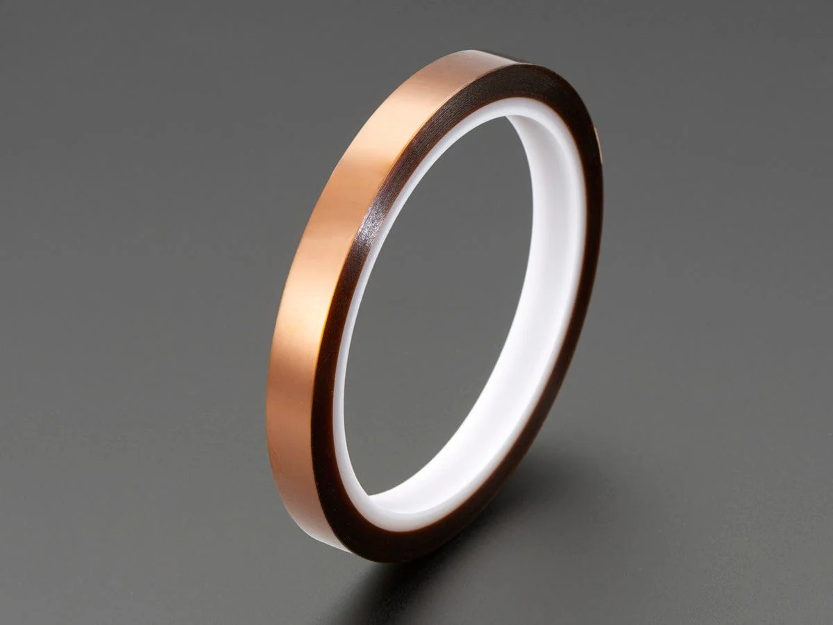 High Temperature Polyimide Tape - 1cm wide x 33 meter roll [Discontinued]