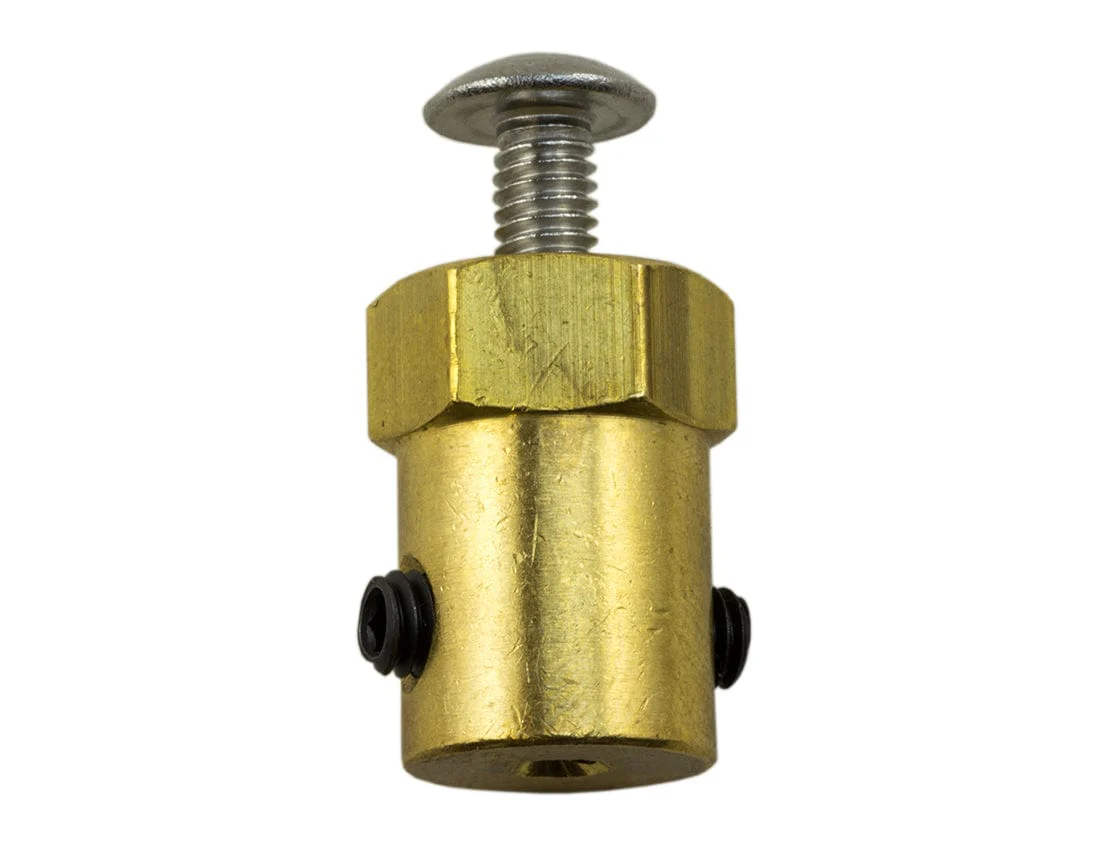 Brass Motor Shaft Hub - 3mm [Discontinued]