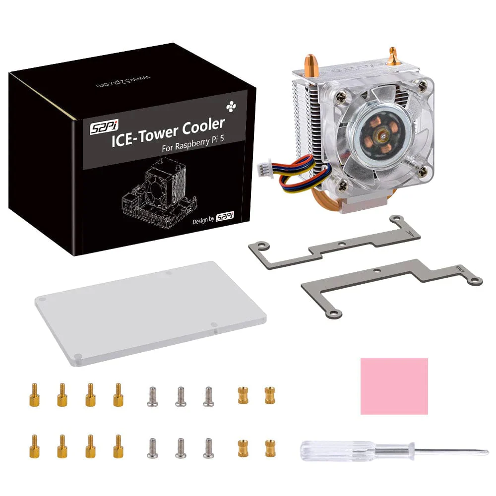 ICE Tower CPU Cooler for Raspberry Pi 5 - Image 2