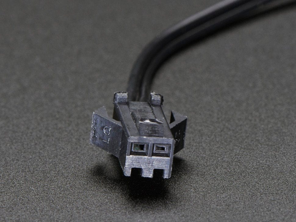 In-line power cable 1 meter long extension cord (for EL wire) - Image 2
