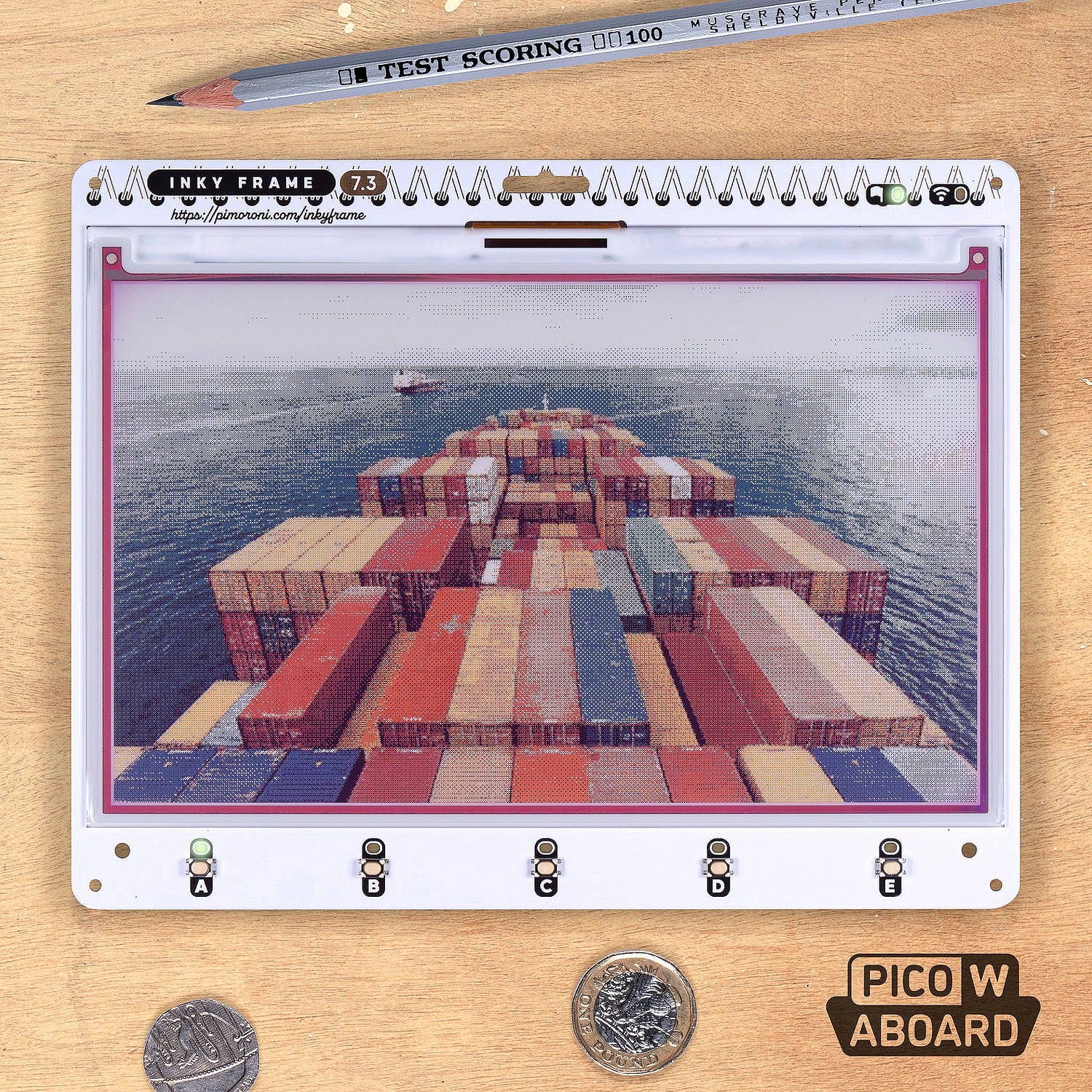 Inky Frame 7.3" (Pico W Aboard) [Discontinued]