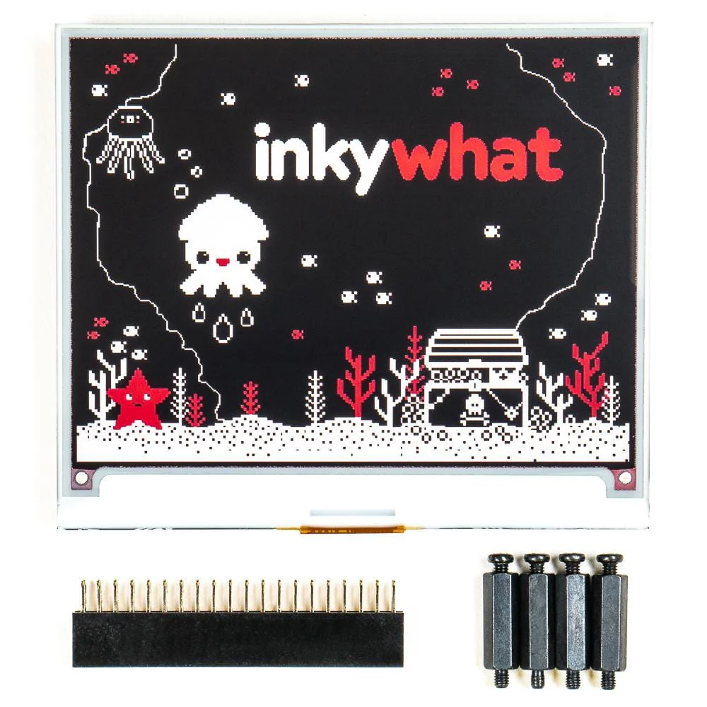 Inky wHAT (ePaper/E Ink®/EPD) - Red/Black/White - Image 4