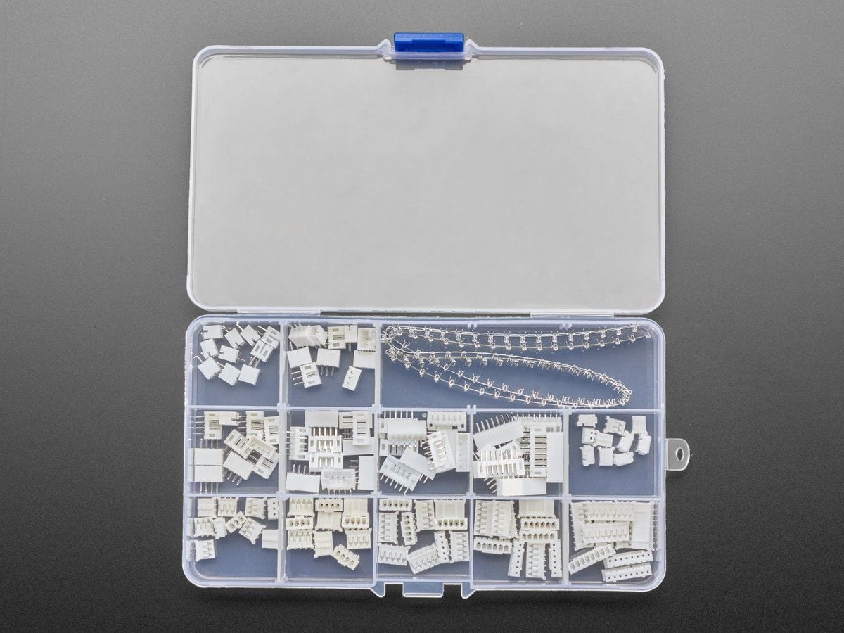 JST PH 2.0mm Pitch Connector Kit - 220 Piece Kit
