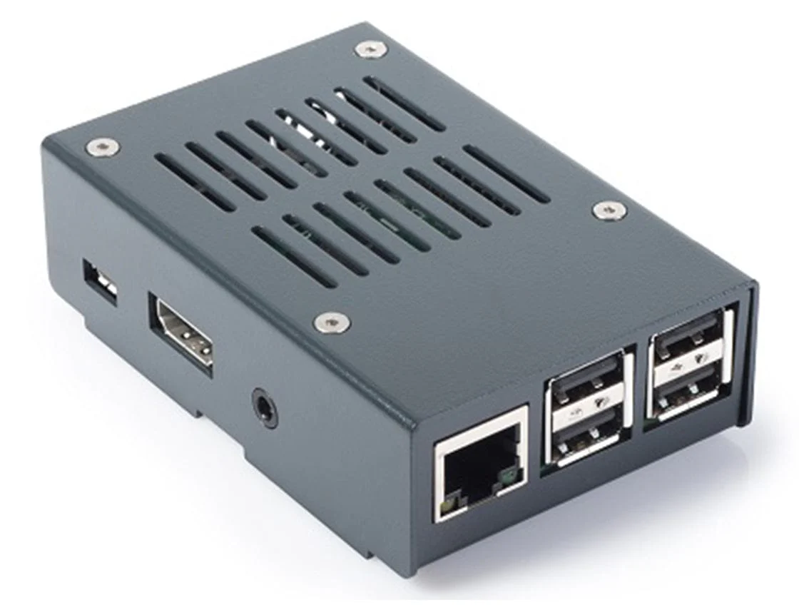 KKSB Raspberry Pi 3 Aluminium Case - Grey [Discontinued]