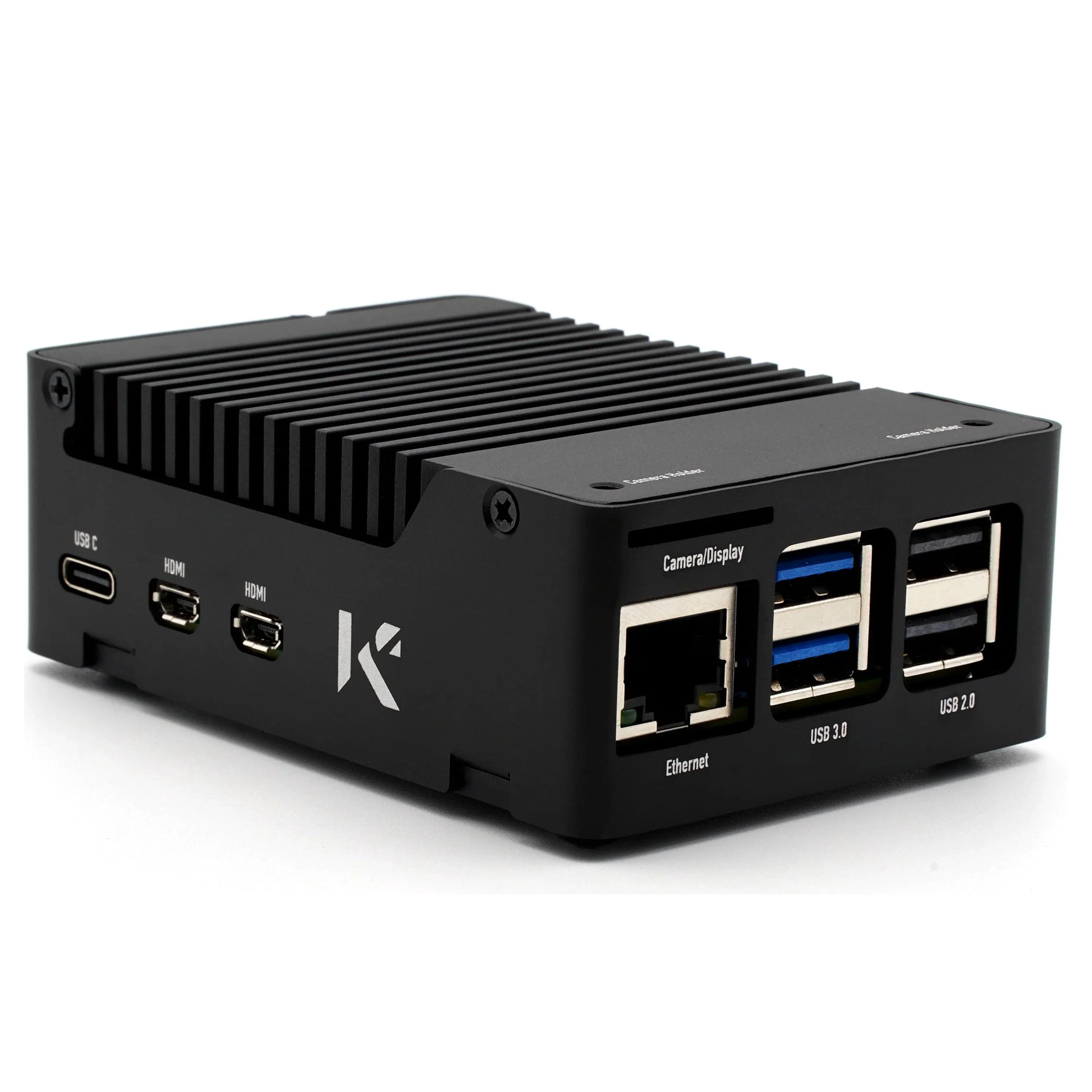 KKSB Raspberry Pi 5 Case with Aluminium Heatsink for Passive Cooling
