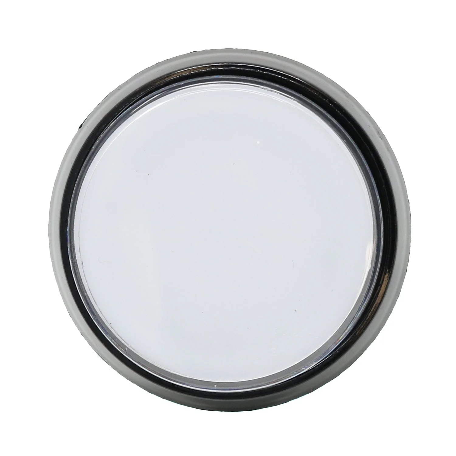 Large Arcade Button with LED - 60mm White