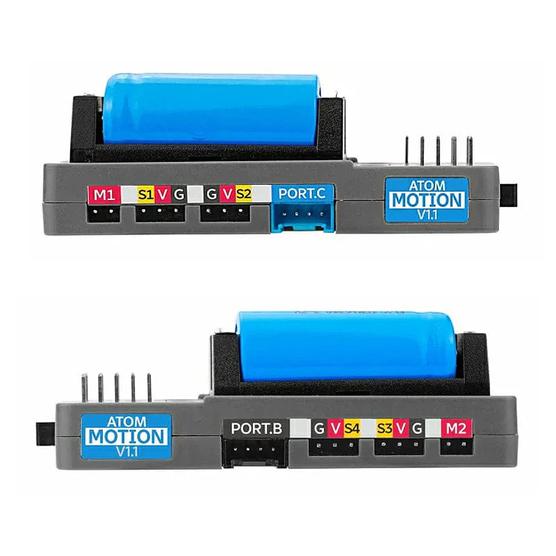 M5Stack ATOMIC Motion Base v1.1 with Power Monitor - Image 4