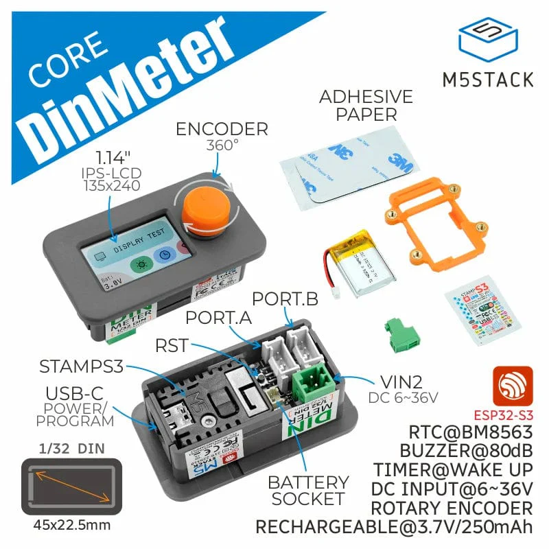 M5Stack Din Meter with M5StampS3 - Image 2