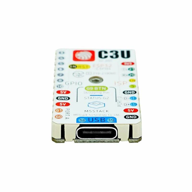 M5Stack M5stamp C3U Mate with Pin Headers - Image 4