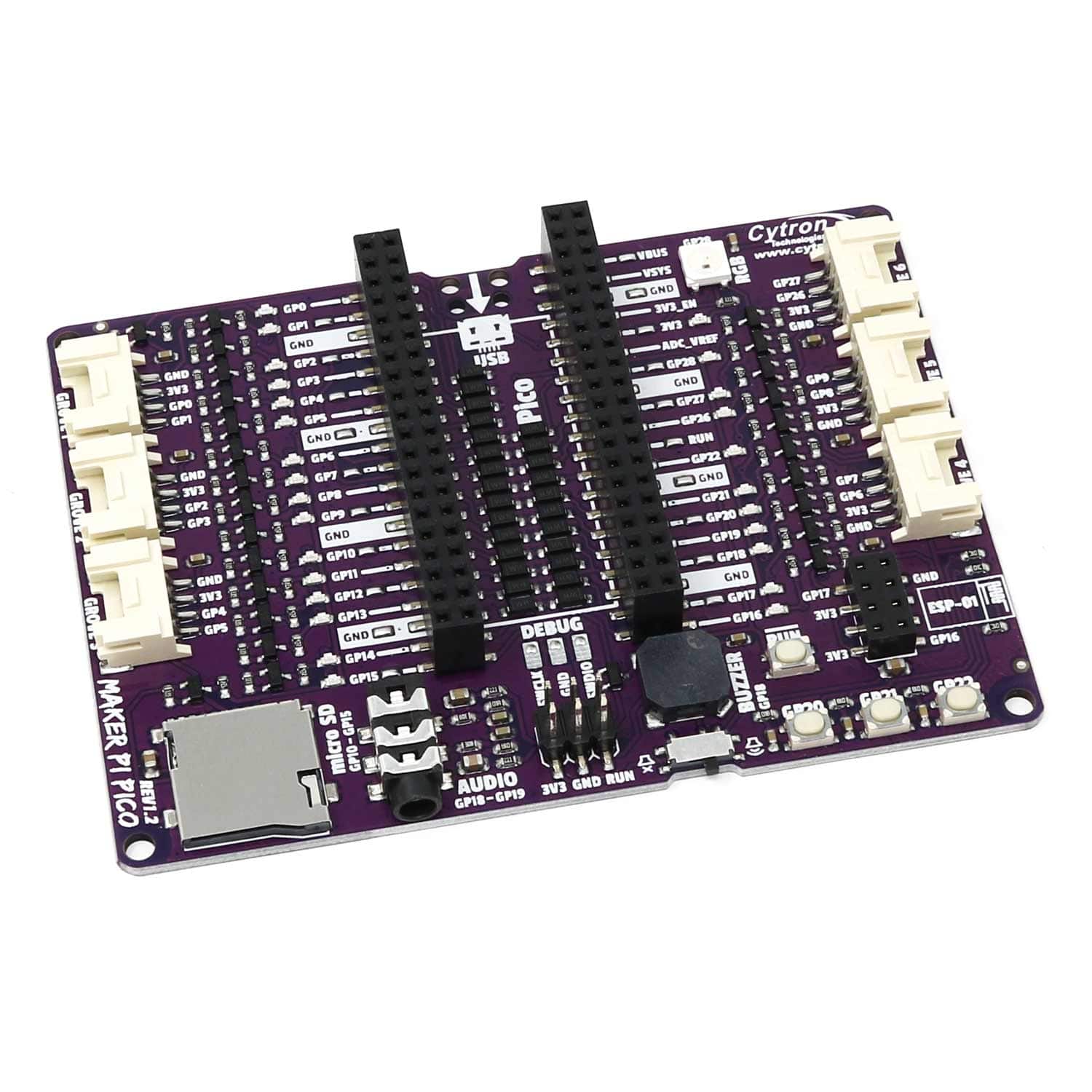 Maker Pi Pico Base (without Pico)
