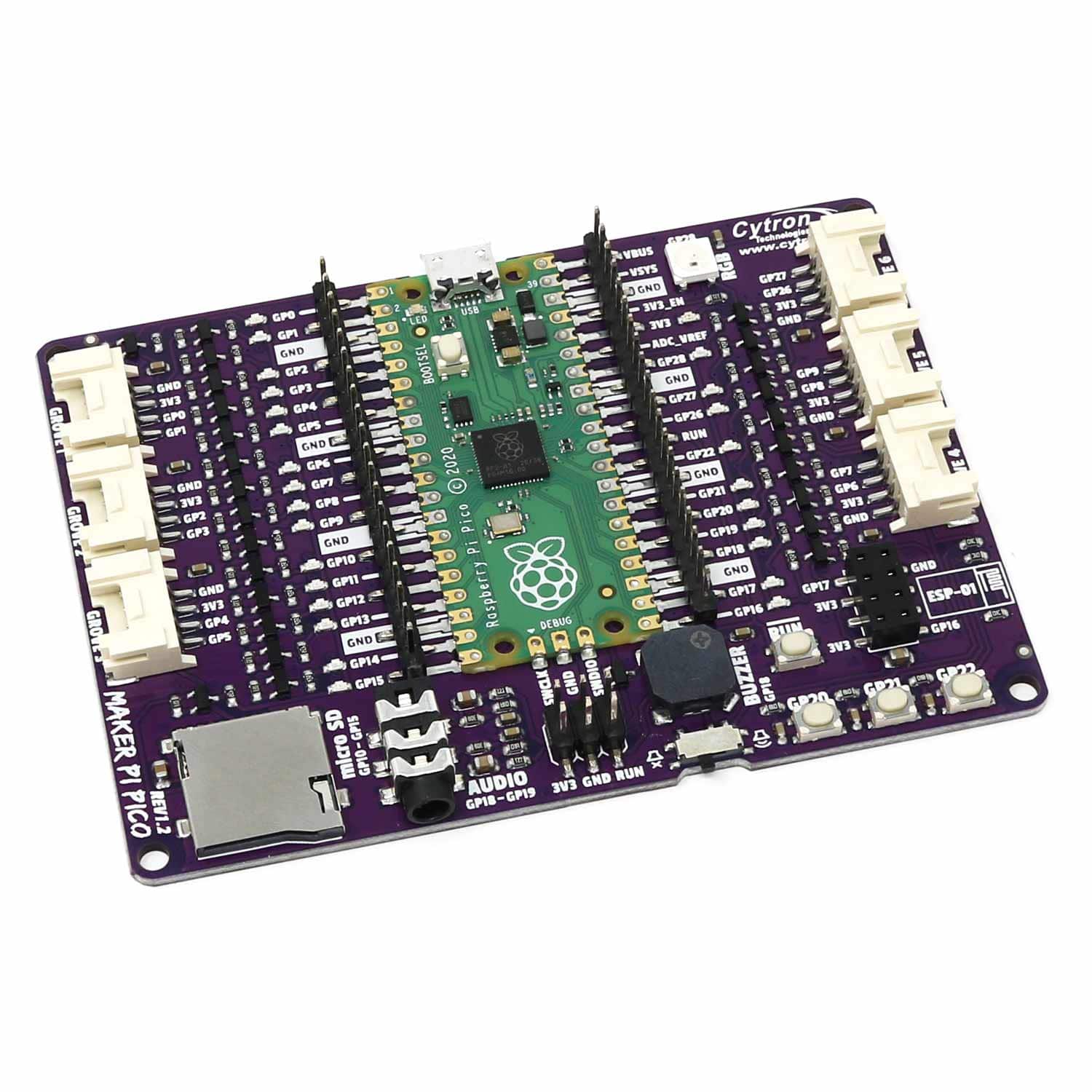 Maker Pi Pico (with pre-soldered Pico)