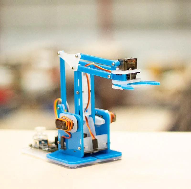 MeArm Robot Raspberry Pi Kit - Blue [Discontinued] - Image 2