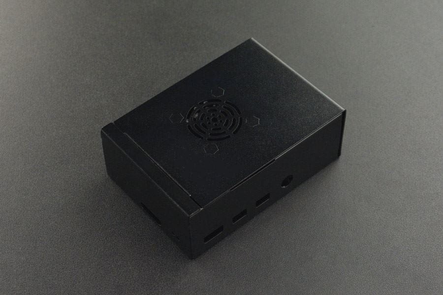 Metal Case with Heatsink & Fan for Raspberry Pi 4 Model B [Discontinued]