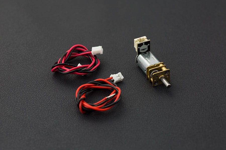 Micro Metal Gear Motor with Connector (50:1) - Image 3