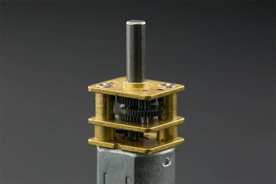 Micro Metal Gear Motor with Connector (75:1) - Image 4
