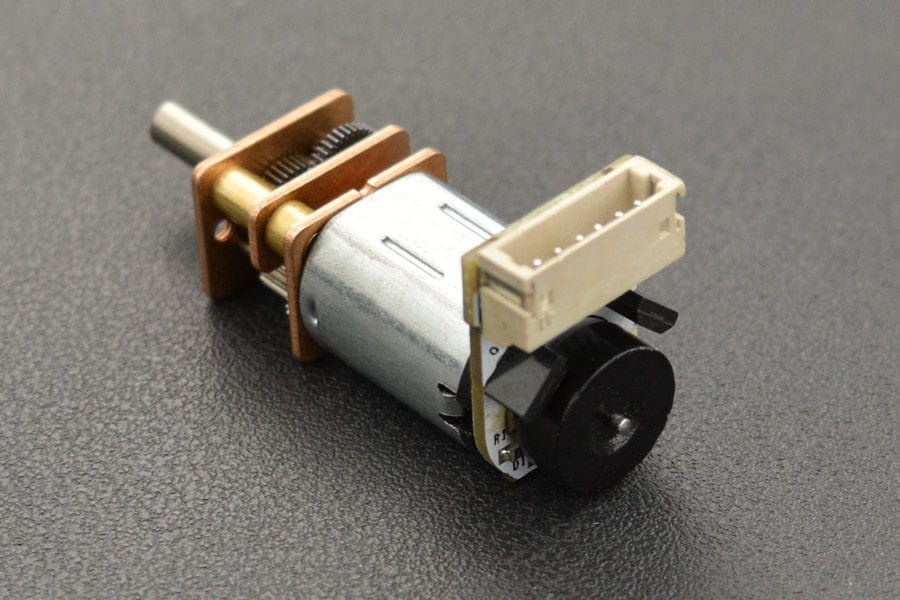 Micro Metal Geared motor with Encoder - 6V 530RPM 30:1 - Image 5