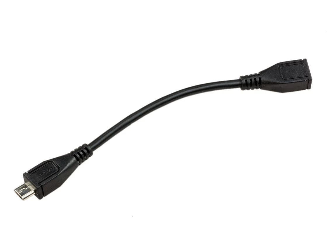 Micro USB Male to Micro USB Female - 7cm