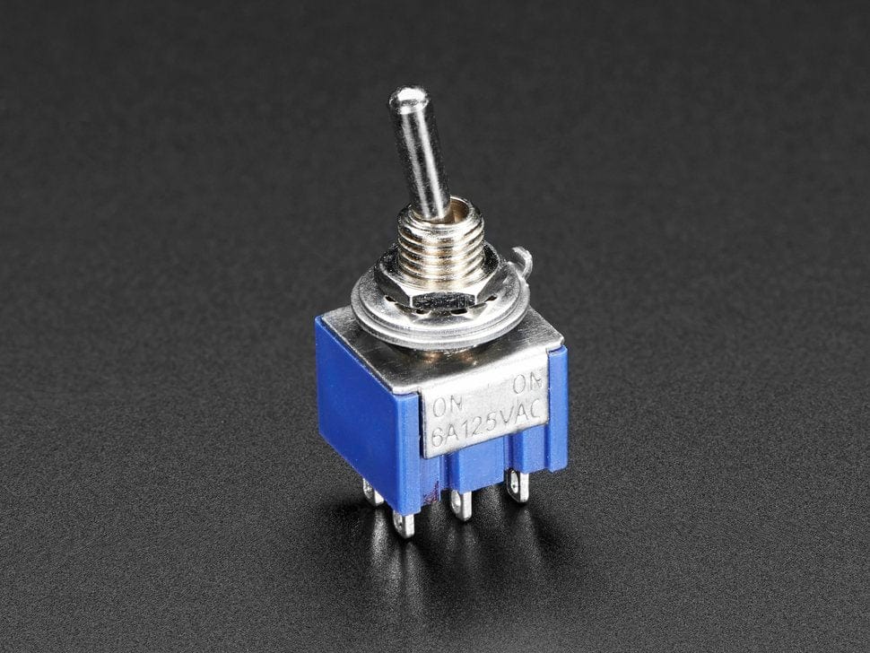 DPDT ON-ON Latching Miniature Toggle Switch