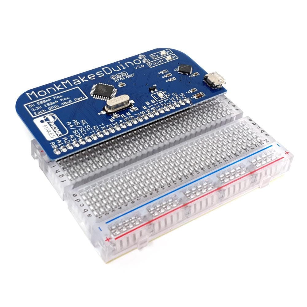 Monk Makes Duino - A Breadboard-Friendly Arduino Compatible - Image 2