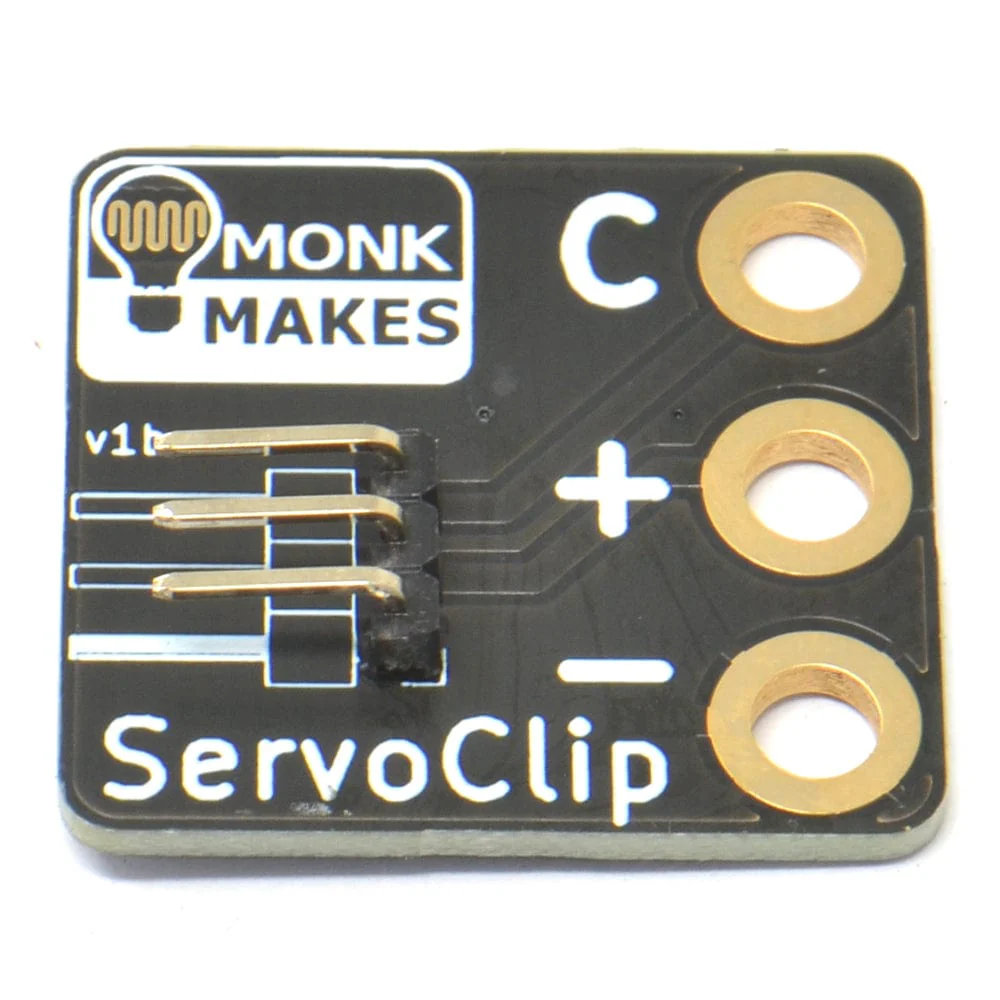 MonkMakes Servo Clip