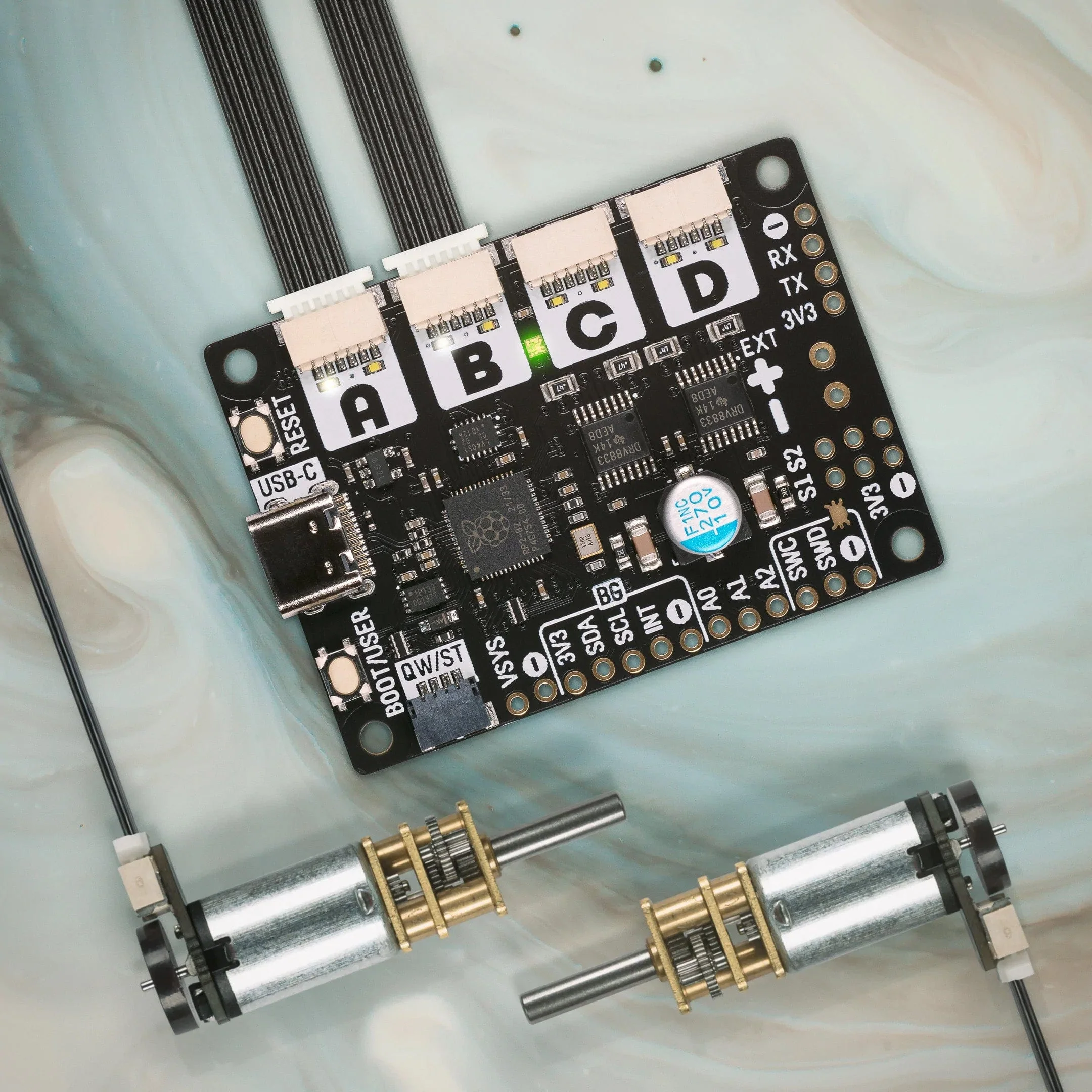 Motor 2040 - Quad Motor Controller