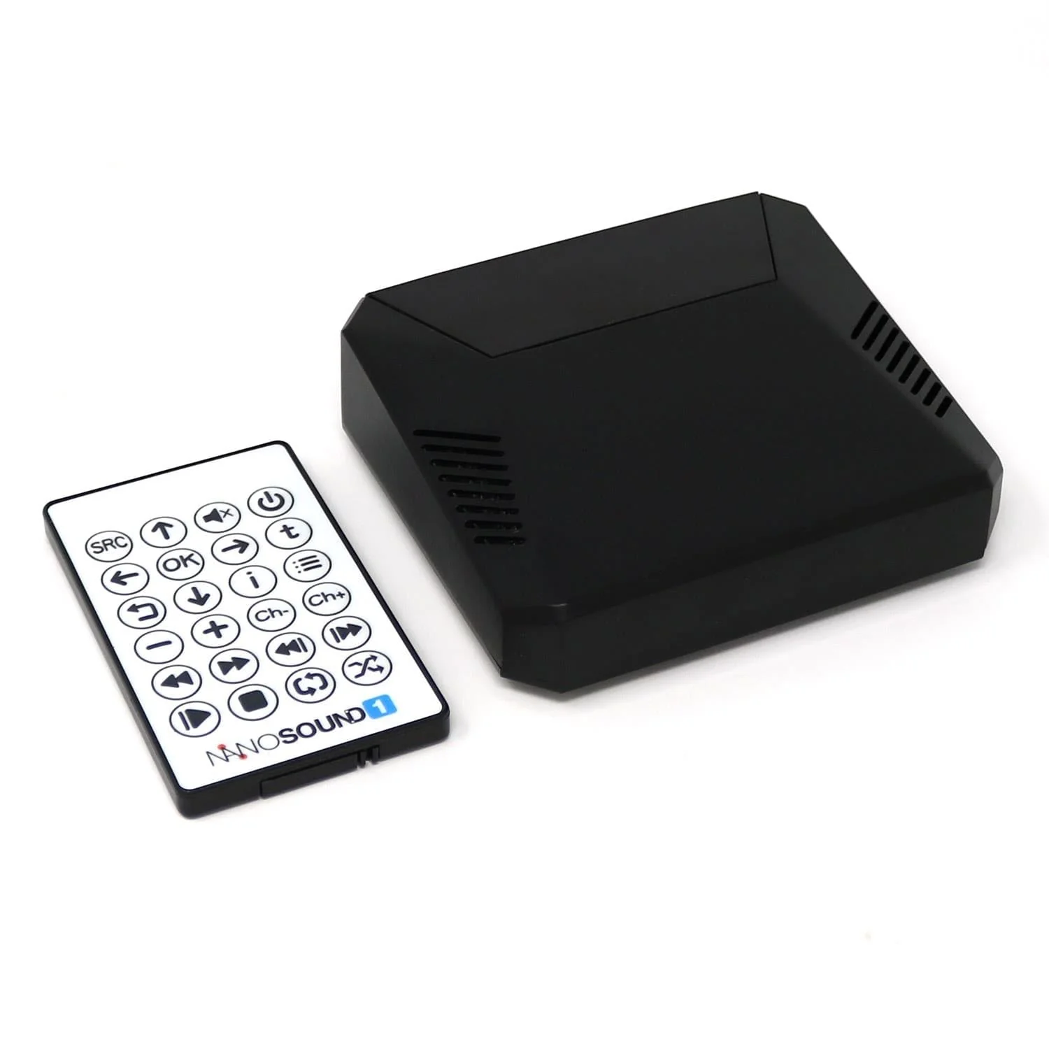 NanoSound ONE Raspberry Pi 4 Case with DAC + Remote [Discontinued]