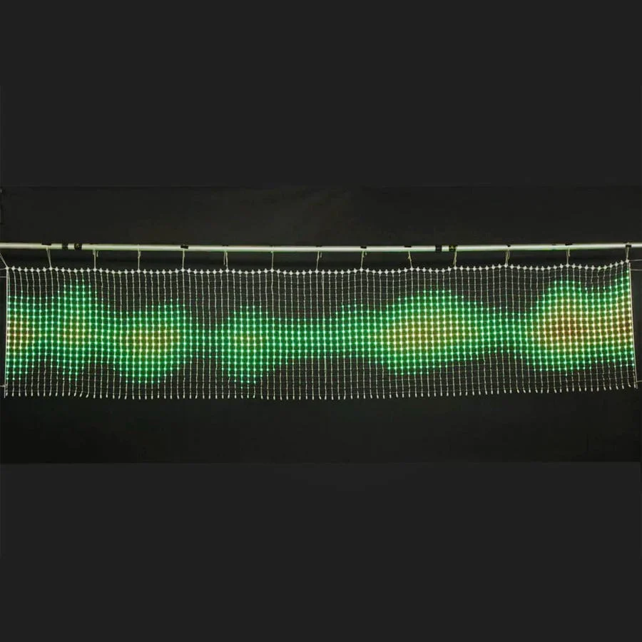 NeoPixel LED Outdoor Netting - 100 x 20 LEDs - 1 x 5 Meter Sizing