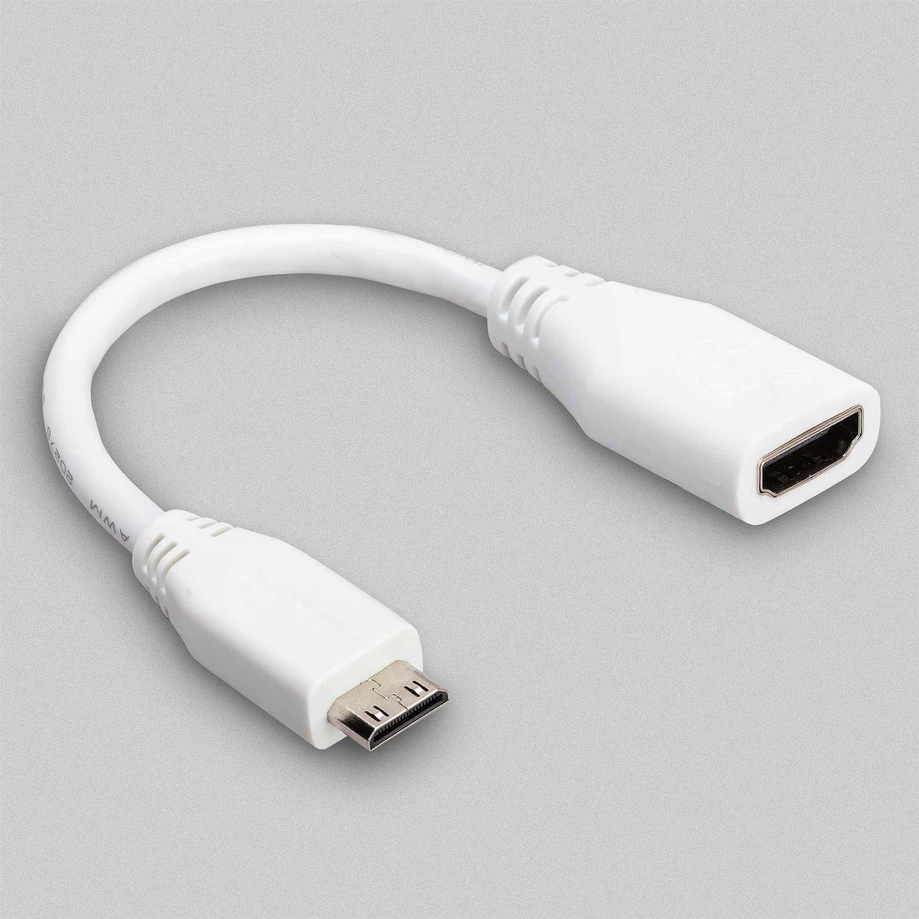 Raspberry Pi Mini-HDMI to HDMI Adapter Cable