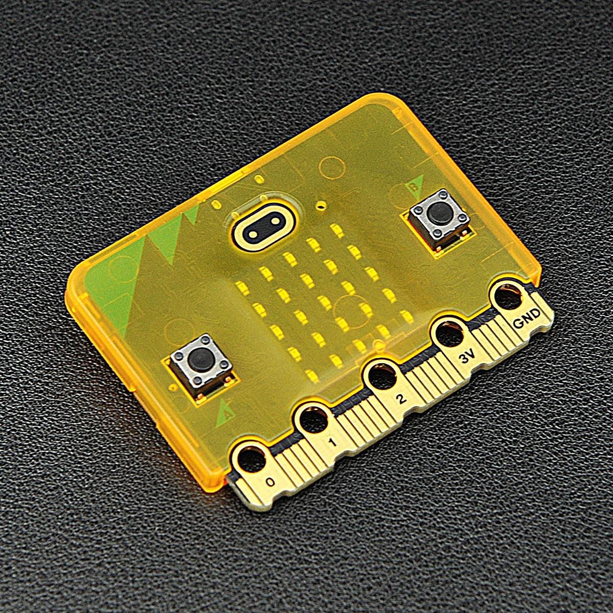 Orange Frosted Case for micro:bit V2 [Discontinued]