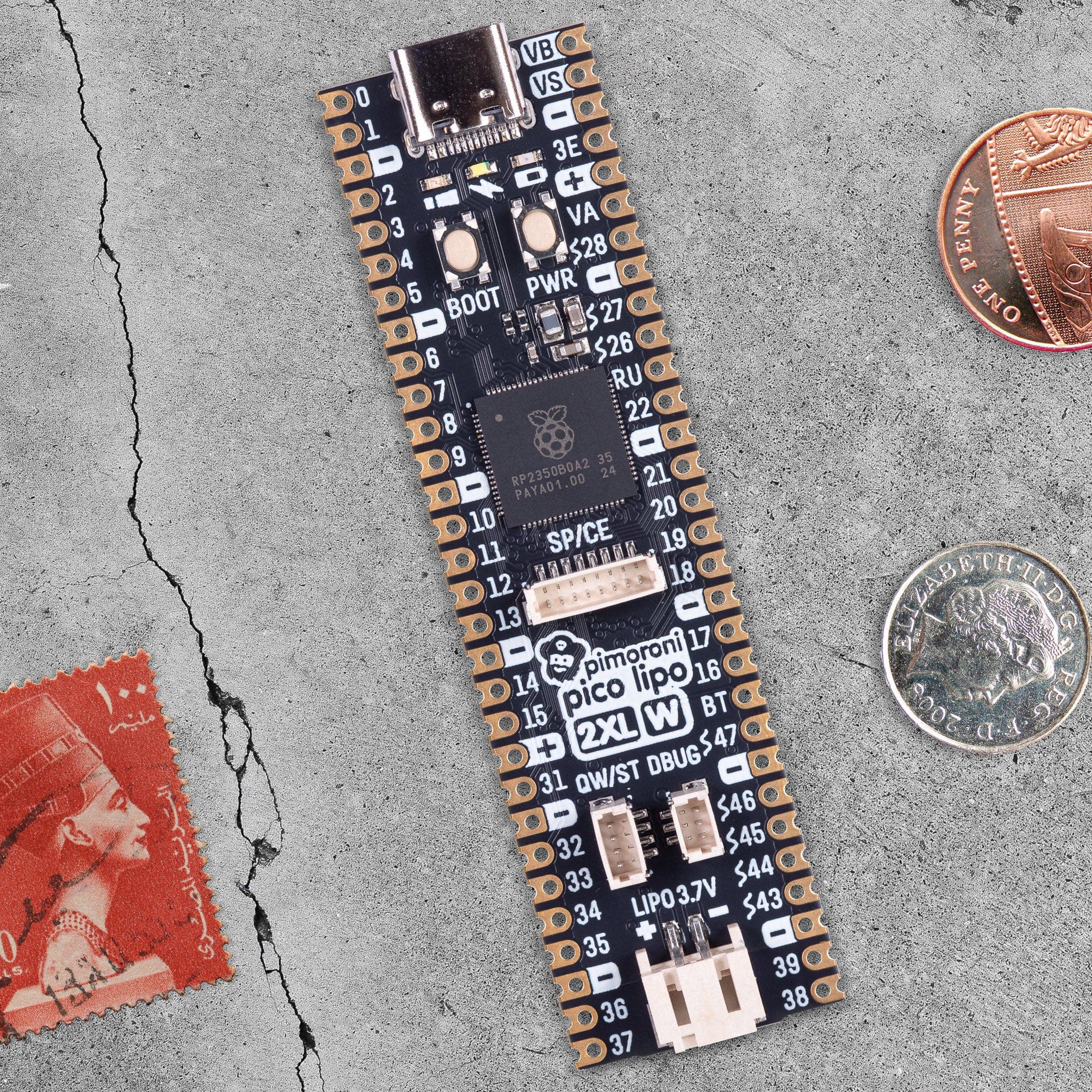 Pimoroni Pico LiPo 2 XL W