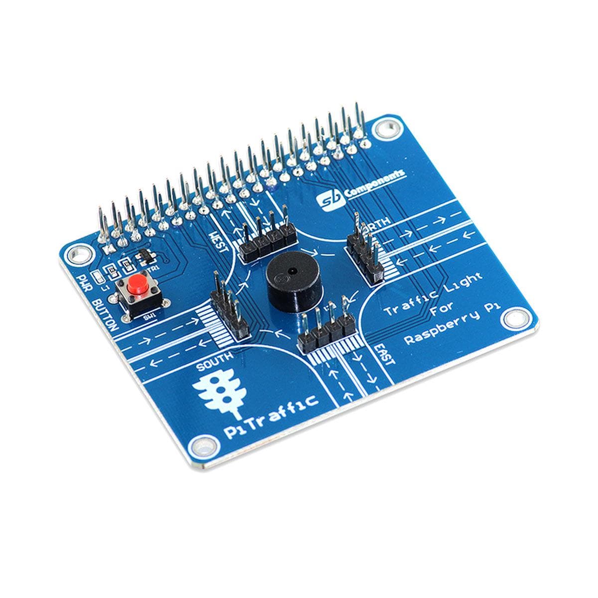 PiTraffic - Raspberry Pi Traffic Light HAT - Image 2