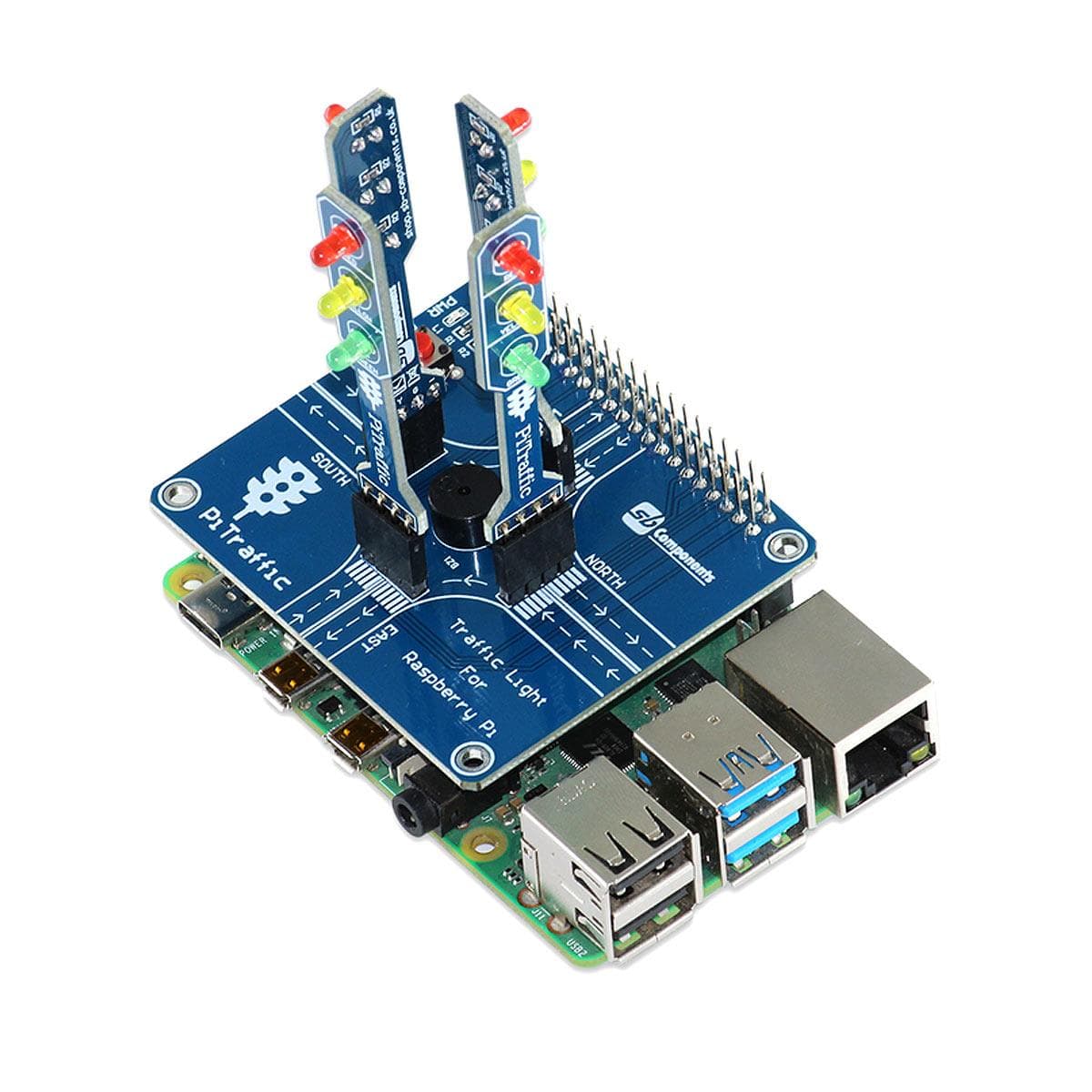 PiTraffic - Raspberry Pi Traffic Light HAT - Image 4